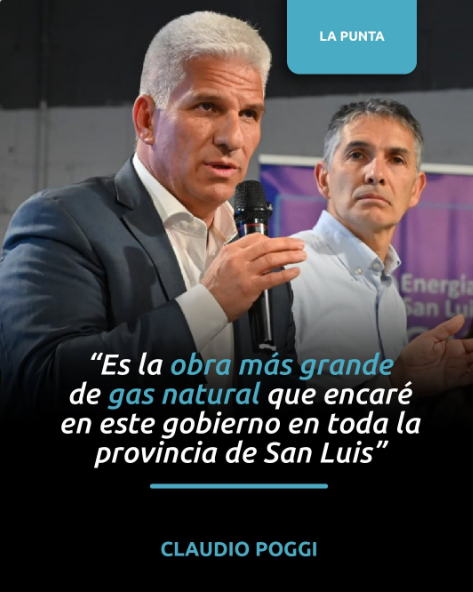 Habilitación de la red de gas natural en La Punta